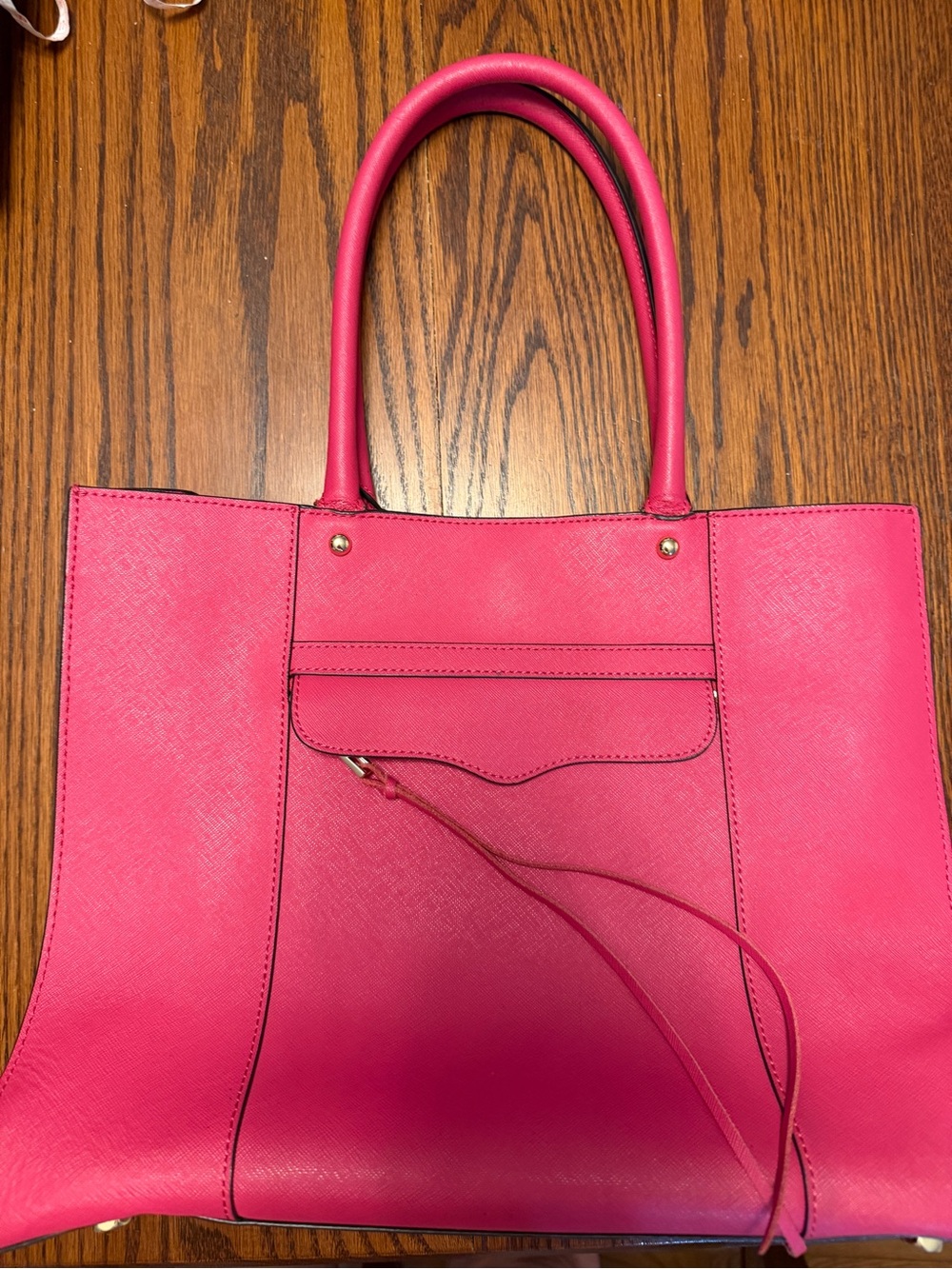 Rebecca Minkoff Hot Pink Structured Tote